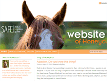 Tablet Screenshot of honeycutt.safehorses.org